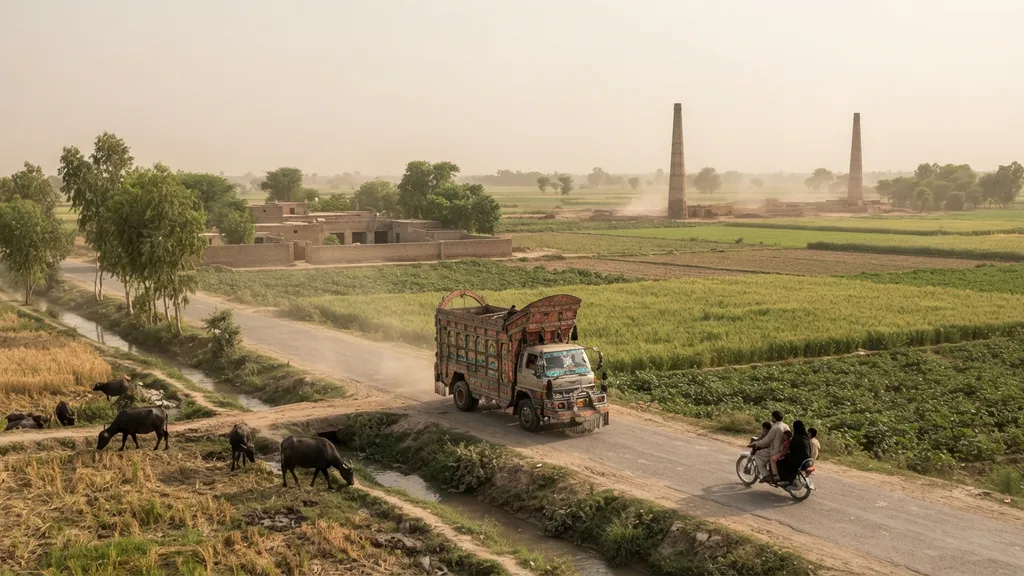 The AI-generated scene for 2026-08-15, depicting Sahiwal, Pakistan.