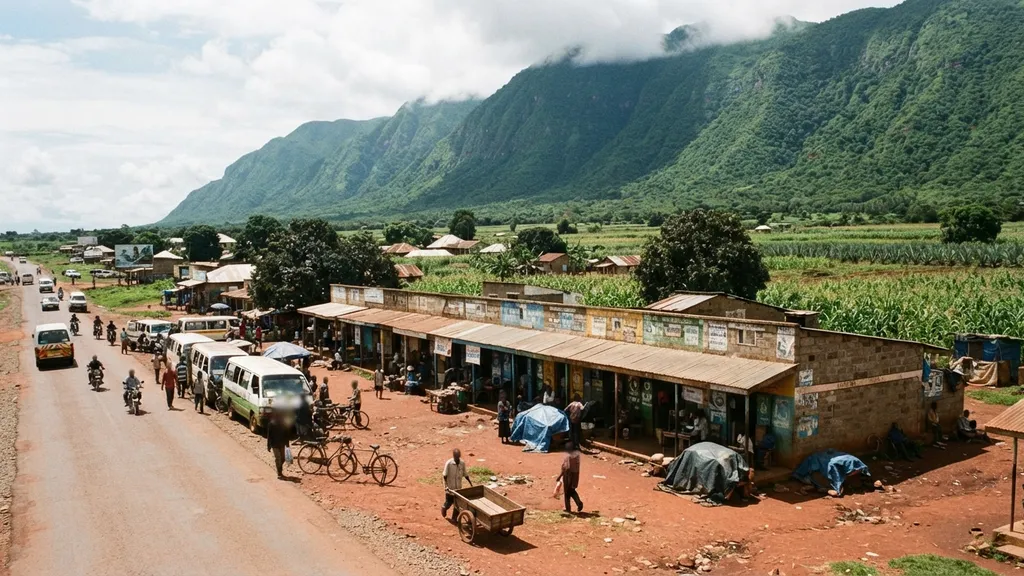 The AI-generated scene for 2026-08-31, depicting Morogoro, Tanzania.