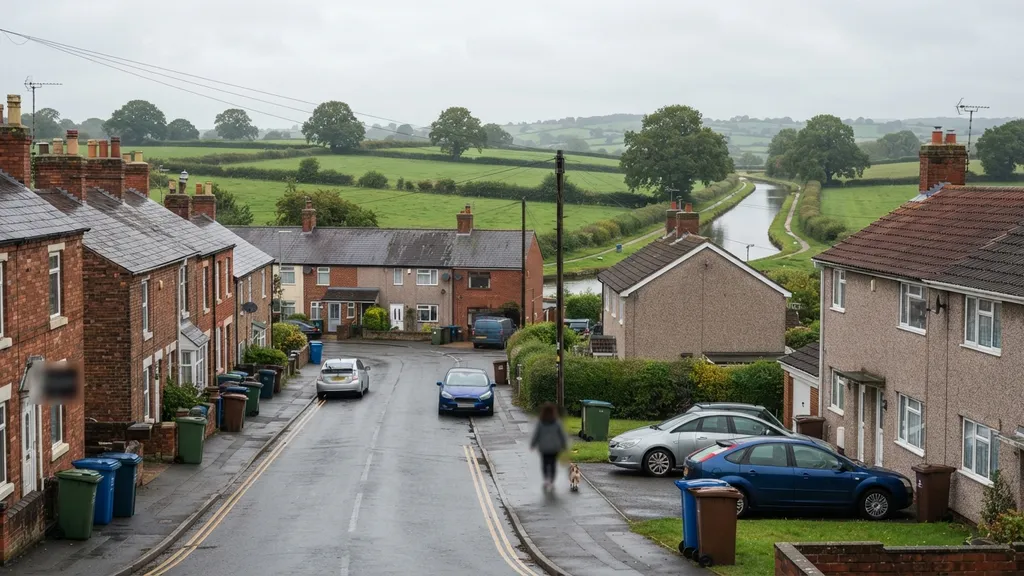 The AI-generated scene for 2026-09-05, depicting Rugeley, United Kingdom.